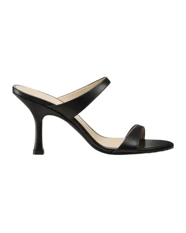 Stuart Weitzman Nudist Leather Slide Sandals | Thumbnail 1 Stuart Weitzman Nudist Leather Slide Sandals | Thumbnail 1