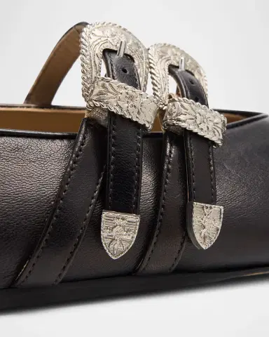 Le Monde Béryl Claudia Mary Jane Buckle Leather Ballerina Flats | Thumbnail 5 Le Monde Béryl Claudia Mary Jane Buckle Leather Ballerina Flats | Thumbnail 5