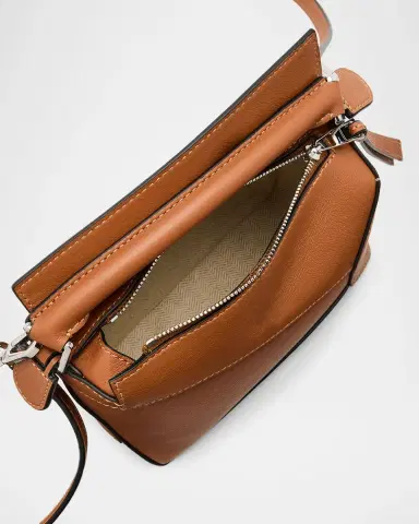Loewe Puzzle Edge Mini Top-Handle Bag in Calfskin Leather | Thumbnail 3 Loewe Puzzle Edge Mini Top-Handle Bag in Calfskin Leather | Thumbnail 3