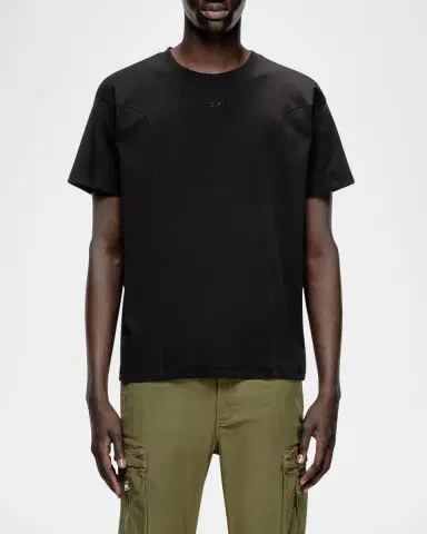 Diesel Men 's T-Norm-Int Cotton Jersey T-Shirt | Thumbnail 4 Diesel Men 's T-Norm-Int Cotton Jersey T-Shirt | Thumbnail 4