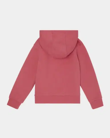 Moncler Girl 's Embroidered Logo Patch Hoodie, Size 12- | Thumbnail 2 Moncler Girl 's Embroidered Logo Patch Hoodie, Size 12- | Thumbnail 2