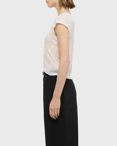 Helmut Lang Twisted Sheer Crewneck Top | Thumbnail 4 Helmut Lang Twisted Sheer Crewneck Top | Thumbnail 4