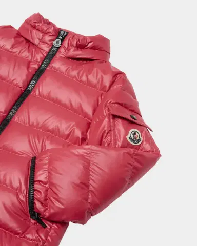 Moncler Girl 's Bady Short Hooded Down Puffer Jacket | Thumbnail 3 Moncler Girl 's Bady Short Hooded Down Puffer Jacket | Thumbnail 3