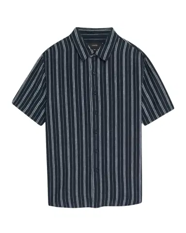 Vince Men's Classic Striped Sport Shirt | Thumbnail 1 Vince Men's Classic Striped Sport Shirt | Thumbnail 1