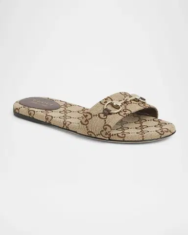 Gucci GG Canvas Siaga Slide Sandals | Thumbnail 2 Gucci GG Canvas Siaga Slide Sandals | Thumbnail 2