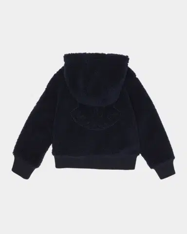 Moncler Boy 's Teddy Fleece Zip-Front Sweatshirt | Thumbnail 2 Moncler Boy 's Teddy Fleece Zip-Front Sweatshirt | Thumbnail 2