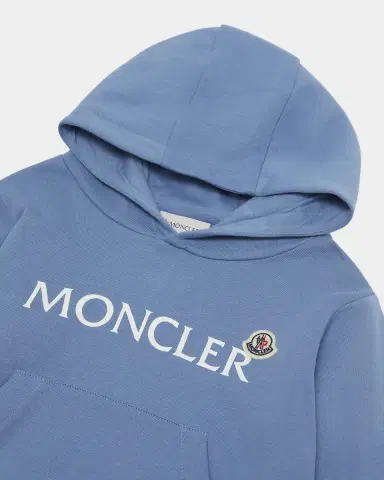 Moncler Boy's Embroidered Logo Patch Hoodie | Thumbnail 3 Moncler Boy's Embroidered Logo Patch Hoodie | Thumbnail 3