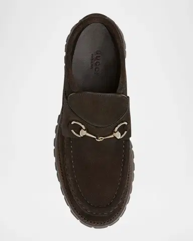 Gucci Sylke Suede Horsebit Booties | Thumbnail 5 Gucci Sylke Suede Horsebit Booties | Thumbnail 5