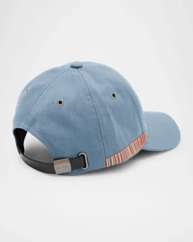 Paul Smith Men's Signature-Trim Baseball Cap | Thumbnail 2 Paul Smith Men's Signature-Trim Baseball Cap | Thumbnail 2