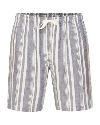 Majestic International Men 's Summer Woven Stripe Lounge Shorts | Thumbnail 1 Majestic International Men 's Summer Woven Stripe Lounge Shorts | Thumbnail 1
