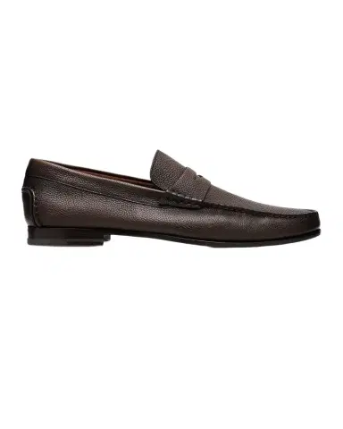 Santoni Men's Ikangia Leather Penny Loafers | Thumbnail 1 Santoni Men's Ikangia Leather Penny Loafers | Thumbnail 1