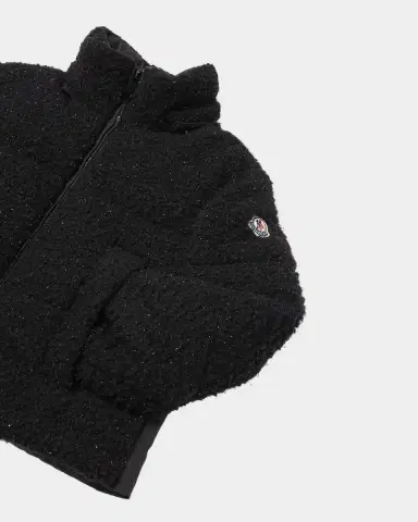 Moncler Girl 's Zambaga Sparkly Hooded Down Jacket | Thumbnail 3 Moncler Girl 's Zambaga Sparkly Hooded Down Jacket | Thumbnail 3