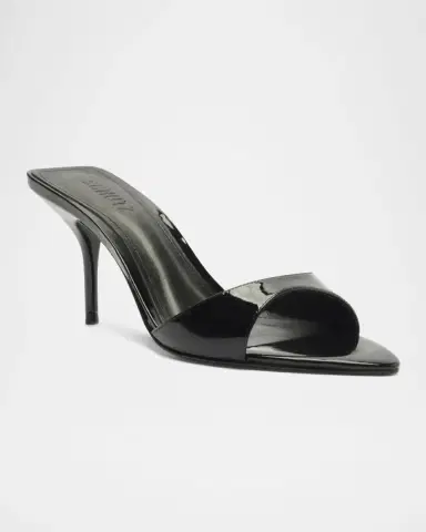 Schutz Elodie Patent Stiletto Mule Sandals | Thumbnail 2 Schutz Elodie Patent Stiletto Mule Sandals | Thumbnail 2