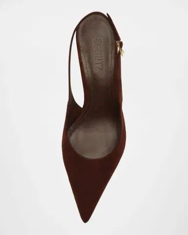 Schutz Alicia Suede Slingback Pumps | Thumbnail 4 Schutz Alicia Suede Slingback Pumps | Thumbnail 4