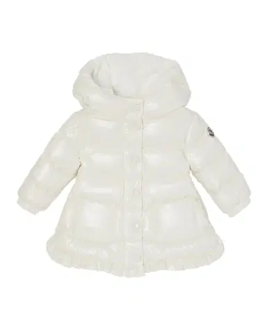 Moncler Girl 's Dufar Hooded Long Down Parka, Size 6M-3 | Thumbnail 1 Moncler Girl 's Dufar Hooded Long Down Parka, Size 6M-3 | Thumbnail 1