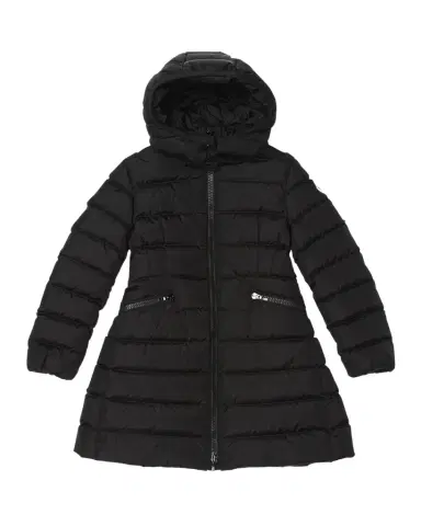 Moncler Girl 's Charpal Hooded Long Down Coat | Thumbnail 1 Moncler Girl 's Charpal Hooded Long Down Coat | Thumbnail 1