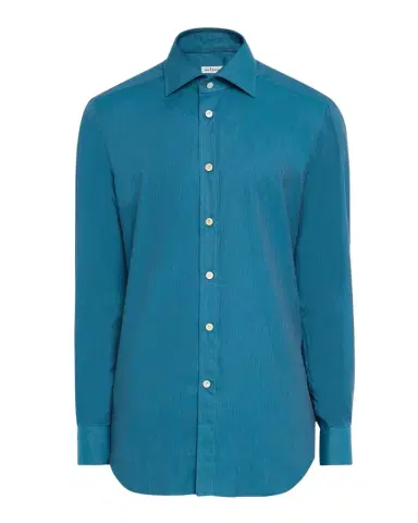 Kiton Men's Cotton Sport Shirt | Thumbnail 1 Kiton Men's Cotton Sport Shirt | Thumbnail 1