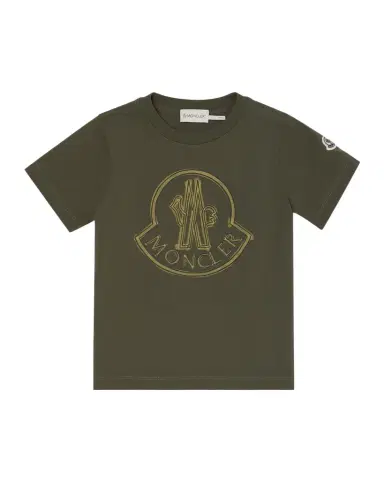 Moncler Boy's Logo-Print Short-Sleeve T-Shirt | Thumbnail 1 Moncler Boy's Logo-Print Short-Sleeve T-Shirt | Thumbnail 1