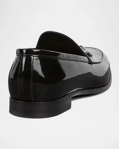 Gucci Men's Next Patent Leather Bit Loafers | Thumbnail 2 Gucci Men's Next Patent Leather Bit Loafers | Thumbnail 2