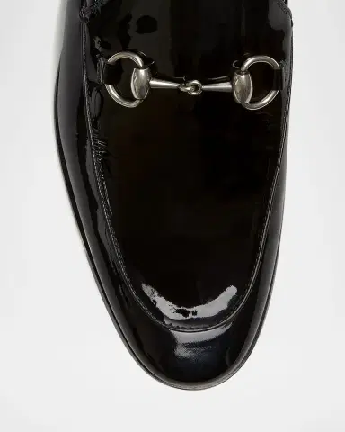 Gucci Men's Next Patent Leather Bit Loafers | Thumbnail 3 Gucci Men's Next Patent Leather Bit Loafers | Thumbnail 3