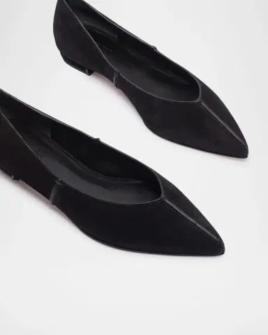 Bernardo Lana Suede Ballet Flats | Thumbnail 4 Bernardo Lana Suede Ballet Flats | Thumbnail 4