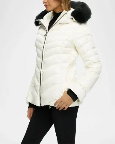 Gorski Down Apres-Ski Jacket with Detachable Toscana Lamb Hood Trim | Thumbnail 4 Gorski Down Apres-Ski Jacket with Detachable Toscana Lamb Hood Trim | Thumbnail 4
