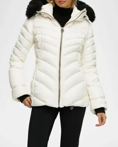 Gorski Down Apres-Ski Jacket with Detachable Toscana Lamb Hood Trim | Thumbnail 5 Gorski Down Apres-Ski Jacket with Detachable Toscana Lamb Hood Trim | Thumbnail 5