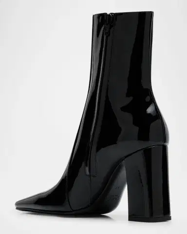 Saint Laurent Rainer Patent Leather Booties | Thumbnail 4 Saint Laurent Rainer Patent Leather Booties | Thumbnail 4