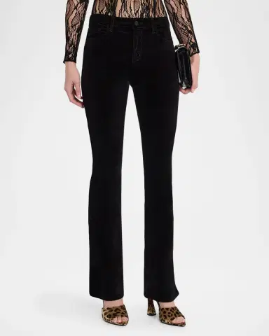 L 'AGENCE Stevie High-Rise Straight Jeans | Thumbnail 4 L 'AGENCE Stevie High-Rise Straight Jeans | Thumbnail 4
