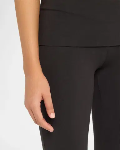 Skims Cotton Jersey Foldover Flare-Leg Pants | Thumbnail 5 Skims Cotton Jersey Foldover Flare-Leg Pants | Thumbnail 5