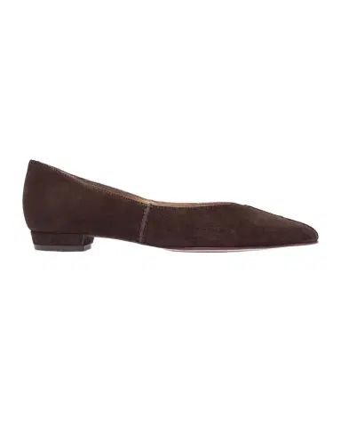 Bernardo Lana Suede Ballet Flats | Thumbnail 1 Bernardo Lana Suede Ballet Flats | Thumbnail 1