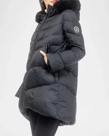 Gorski Apres-Ski Jacket With Detachable Toscana Lamb Shearling Hood Trim | Thumbnail 5 Gorski Apres-Ski Jacket With Detachable Toscana Lamb Shearling Hood Trim | Thumbnail 5