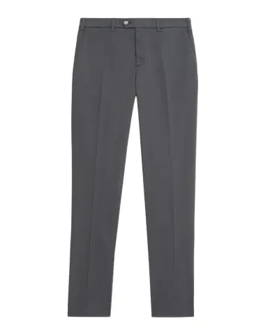 Brunello Cucinelli Men 's American Pima Italian-Fit Chino Trousers | Thumbnail 1 Brunello Cucinelli Men 's American Pima Italian-Fit Chino Trousers | Thumbnail 1
