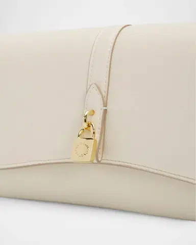 Stella McCartney Stella Ryder Embossed Grainy Eco Vegan Leather Wallet with Strap | Thumbnail 5 Stella McCartney Stella Ryder Embossed Grainy Eco Vegan Leather Wallet with Strap | Thumbnail 5