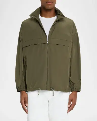 Saint Laurent Men's Water-Repellent Serge Jacket | Thumbnail 4 Saint Laurent Men's Water-Repellent Serge Jacket | Thumbnail 4