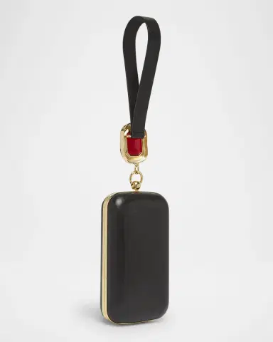 Givenchy Show Crystal-Embellished Minaudiere in Nappa Leather | Thumbnail 3 Givenchy Show Crystal-Embellished Minaudiere in Nappa Leather | Thumbnail 3