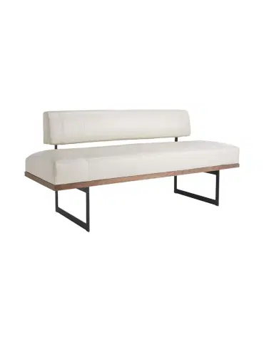 Arteriors Tuck Leather Bench | Thumbnail 1 Arteriors Tuck Leather Bench | Thumbnail 1