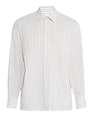 Saint Laurent Men's Striped Sport Shirt | Thumbnail 1 Saint Laurent Men's Striped Sport Shirt | Thumbnail 1