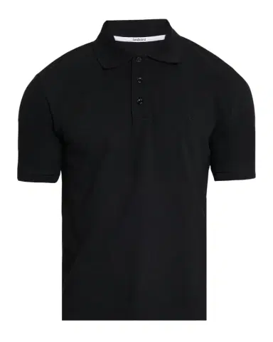 Saint Laurent Men's Embroidered Cassandre Cotton Polo Shirt | Thumbnail 1 Saint Laurent Men's Embroidered Cassandre Cotton Polo Shirt | Thumbnail 1