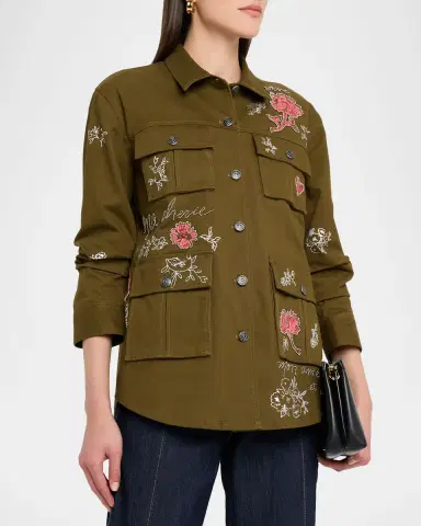 Cinq à Sept Vera Desert Rose Jacket | Thumbnail 4 Cinq à Sept Vera Desert Rose Jacket | Thumbnail 4