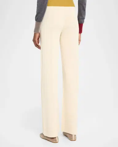 Joseph Straight-Leg Viscose Knit Trousers | Thumbnail 2 Joseph Straight-Leg Viscose Knit Trousers | Thumbnail 2