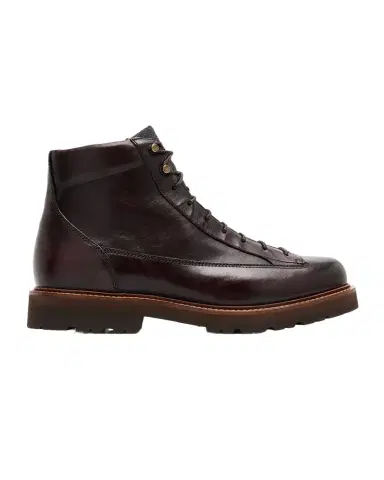 Brunello Cucinelli Men's Leather Wool-Tongue Hiking Ankle Boots | Thumbnail 1 Brunello Cucinelli Men's Leather Wool-Tongue Hiking Ankle Boots | Thumbnail 1