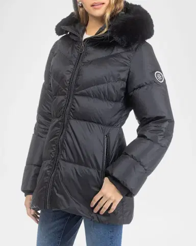 Gorski Apres-Ski Jacket With Detachable Toscana Lamb Shearling Hood Trim | Thumbnail 4 Gorski Apres-Ski Jacket With Detachable Toscana Lamb Shearling Hood Trim | Thumbnail 4