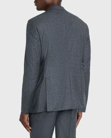 Giorgio Armani Men's Wool Micro-Houndstooth Two-Piece Suit | Thumbnail 5 Giorgio Armani Men's Wool Micro-Houndstooth Two-Piece Suit | Thumbnail 5