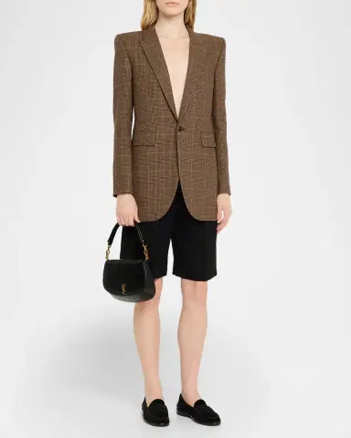 Saint Laurent Voltaire YSL Top-Handle Bag in Smooth Leather | Thumbnail 4 Saint Laurent Voltaire YSL Top-Handle Bag in Smooth Leather | Thumbnail 4