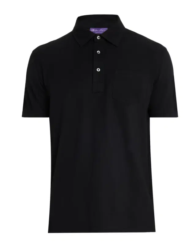 Cotton-Cashmere Piqué Polo Shirt Cotton-Cashmere Piqué Polo Shirt