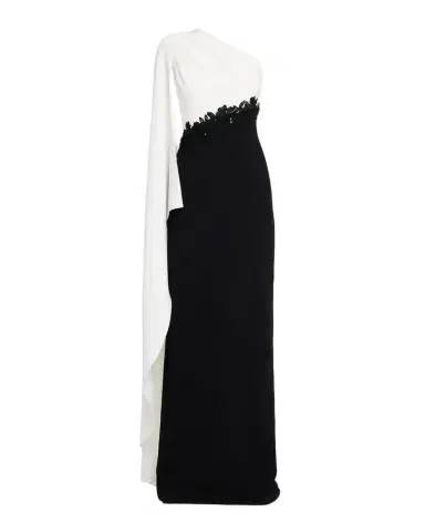 Rickie Freeman for Teri Jon Cape-Sleeve Column Gown | Thumbnail 1 Rickie Freeman for Teri Jon Cape-Sleeve Column Gown | Thumbnail 1