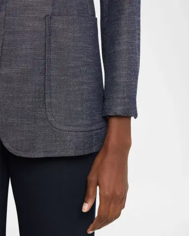 Joseph Cassini Single-Button Denim Jacket | Thumbnail 4 Joseph Cassini Single-Button Denim Jacket | Thumbnail 4