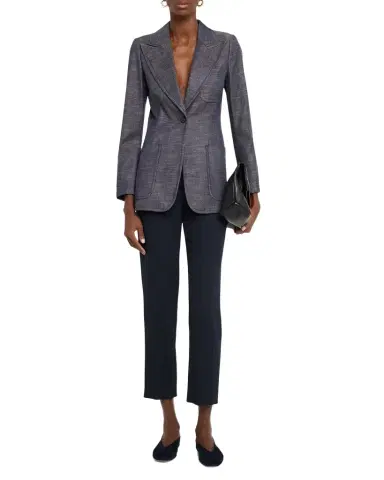Joseph Cassini Single-Button Denim Jacket | Thumbnail 1 Joseph Cassini Single-Button Denim Jacket | Thumbnail 1