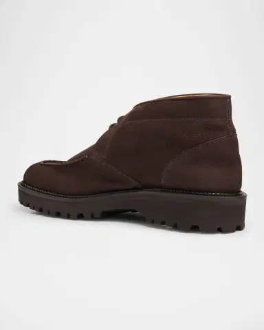 John Lobb Men's Field Nubuck Leather Chukka Boots | Thumbnail 2 John Lobb Men's Field Nubuck Leather Chukka Boots | Thumbnail 2